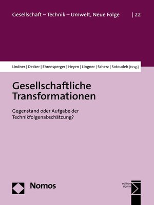 cover image of Gesellschaftliche Transformationen